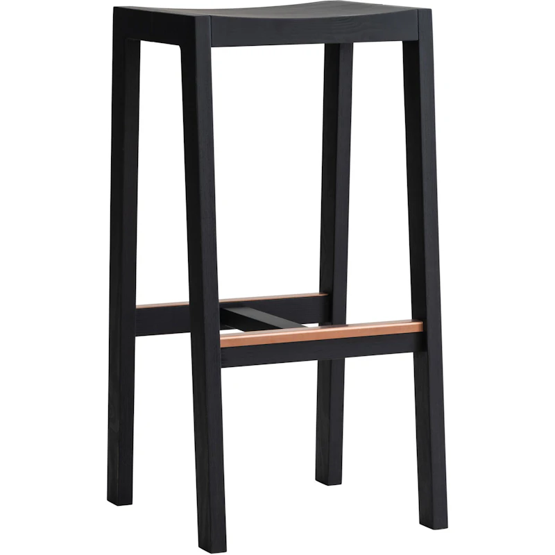 016 Maasto Barstol 75 cm, Svart