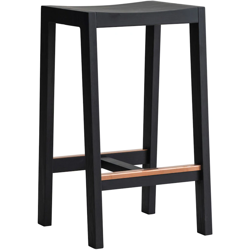 016 Maasto Barstol 65 cm, Svart