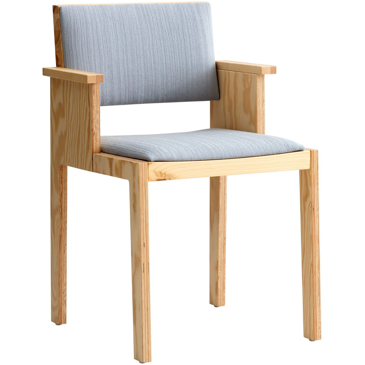 Vaarnii 016 Maasto Matsalsstol Helklädd Natur - Stolar Furu Natural
