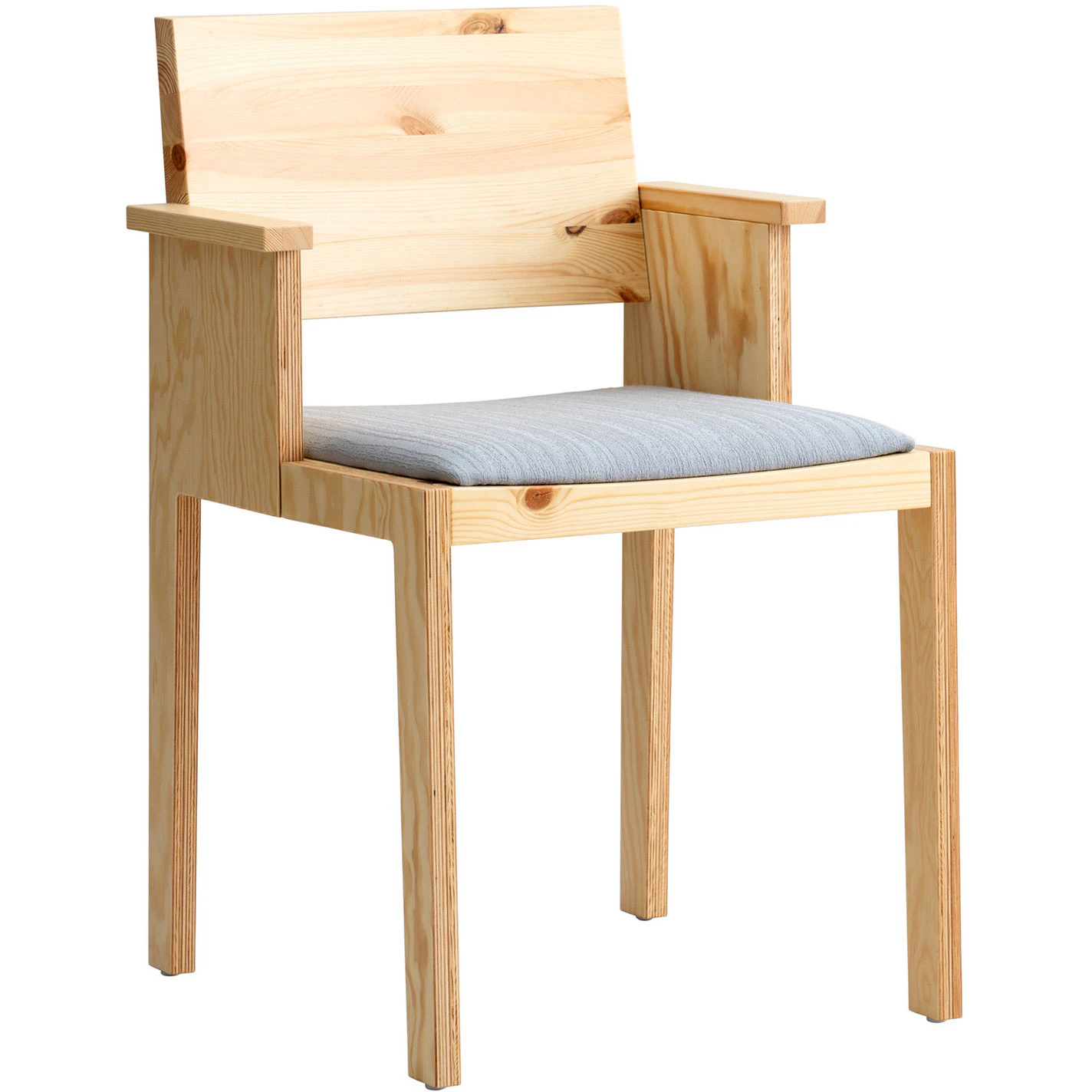 Vaarnii 016 Maasto Matsalsstol Klädd Sits Natur - Stolar Furu Natural