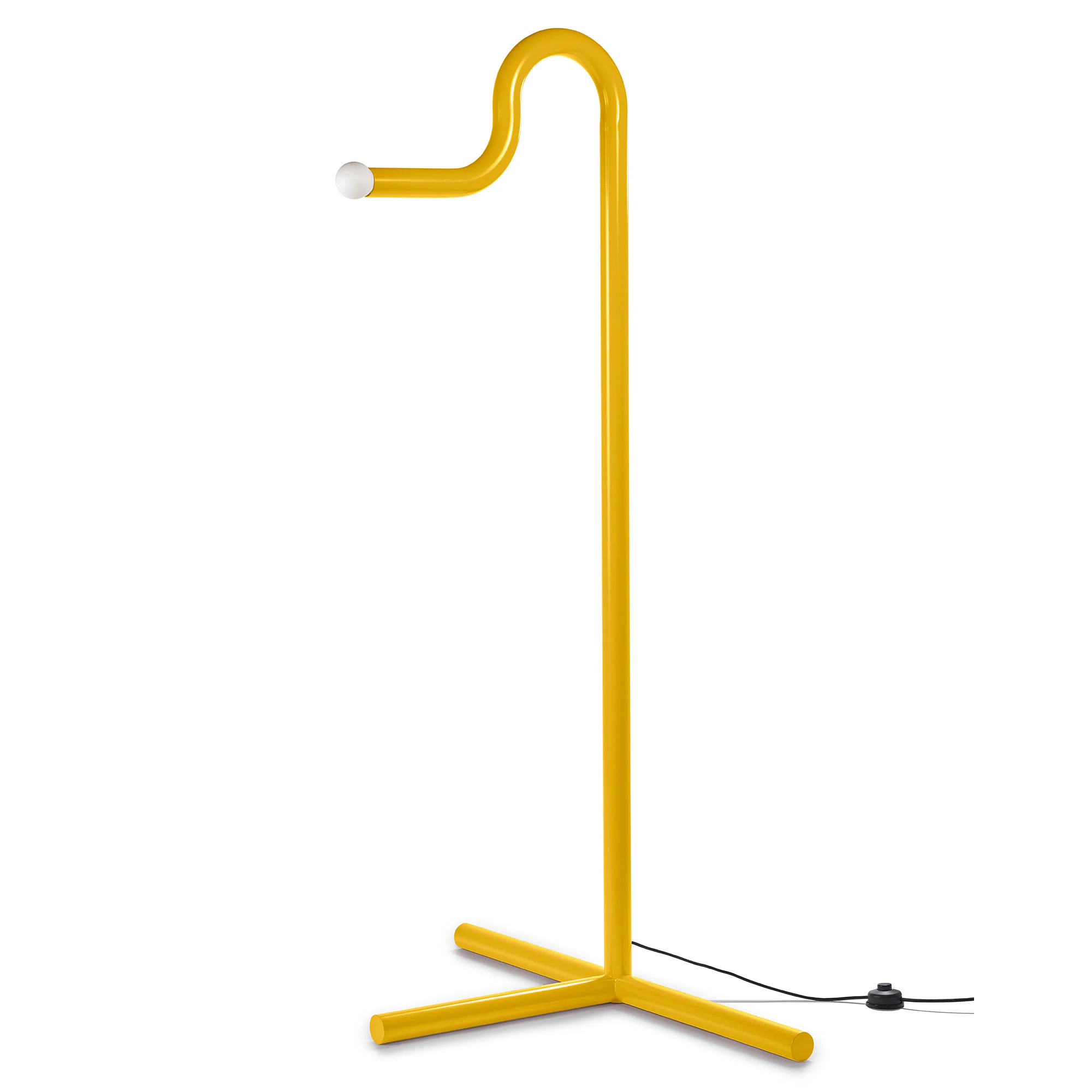 Valerie Objects La Uno Golvlampa - Golvlampor St&aring;l Gul