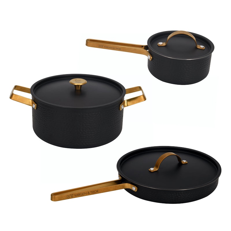 Arvet Viggo Kastrullset 3 Delar