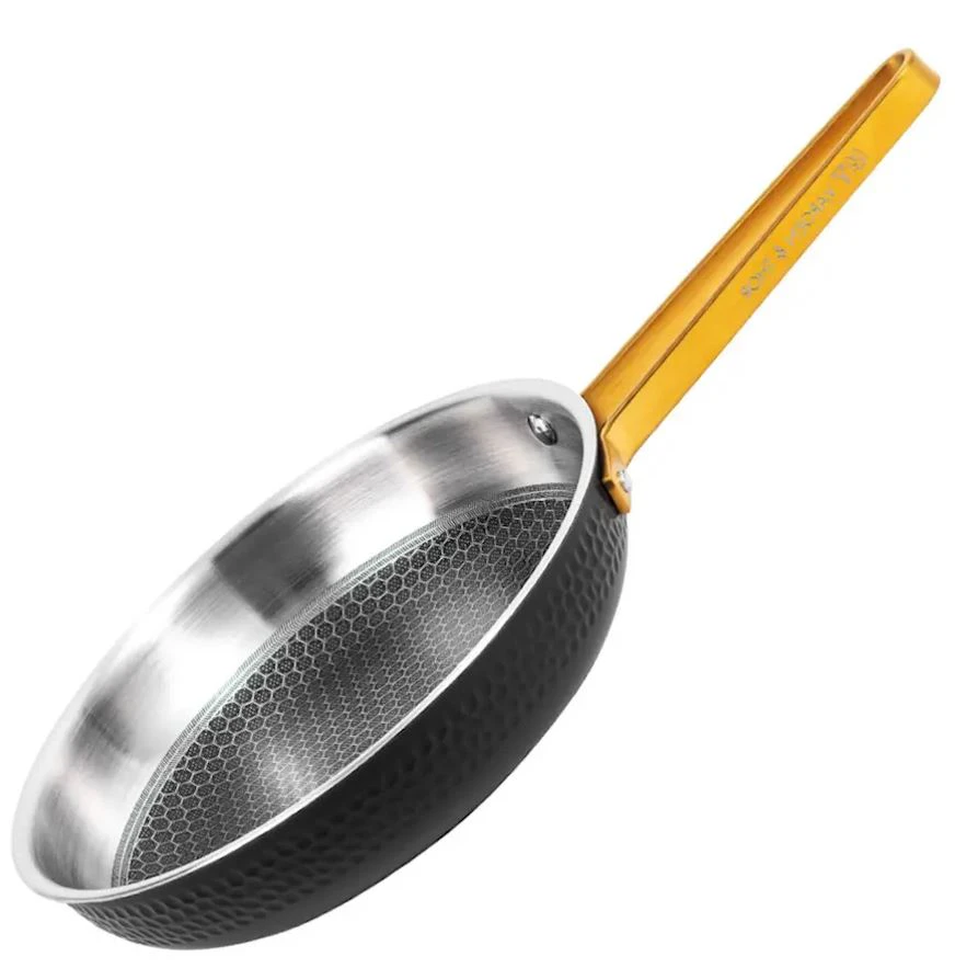 Vargen & Thor Arvet Xb Stekpanna 22 Cm - Stekpannor Rostfritt Stål Svart