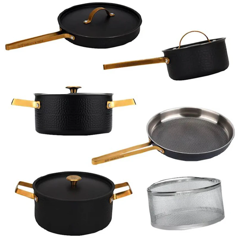 Arvet.XL Kastrullset 6 Delar