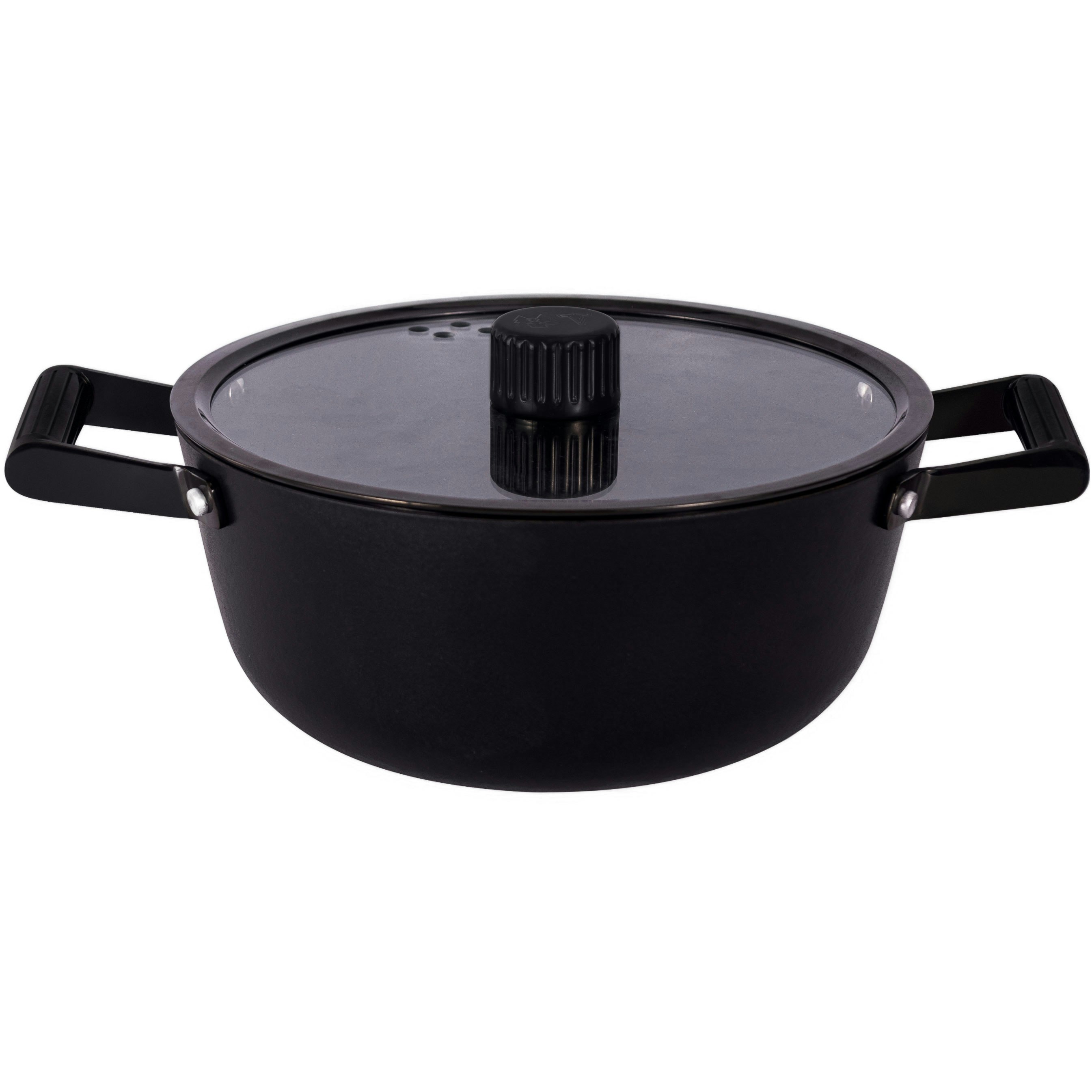 Vargen & Thor Aska Gryta 3,5l - Grytor Gjutj&auml;rn Svart