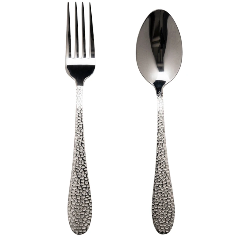 Frost Dessertbestick / Förrättsbestick 8 Delar, Krom