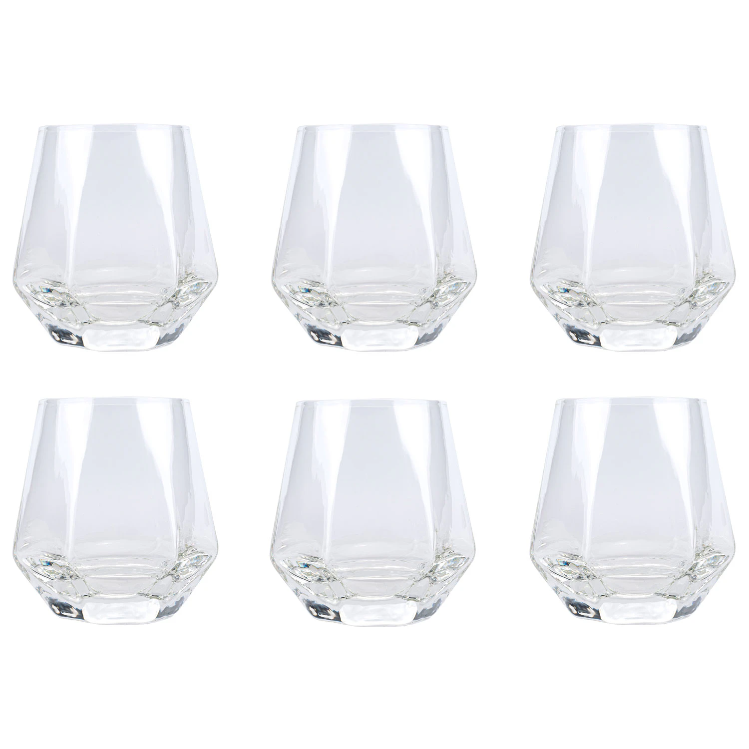 vargen & thor hexa dricksglas 30 cl 6-pack - dricksglas borosilikatglas klar