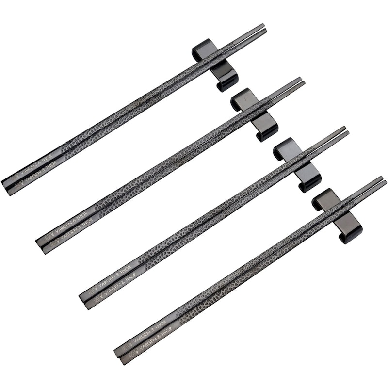 Kito Ätpinnar 4-pack, Svart