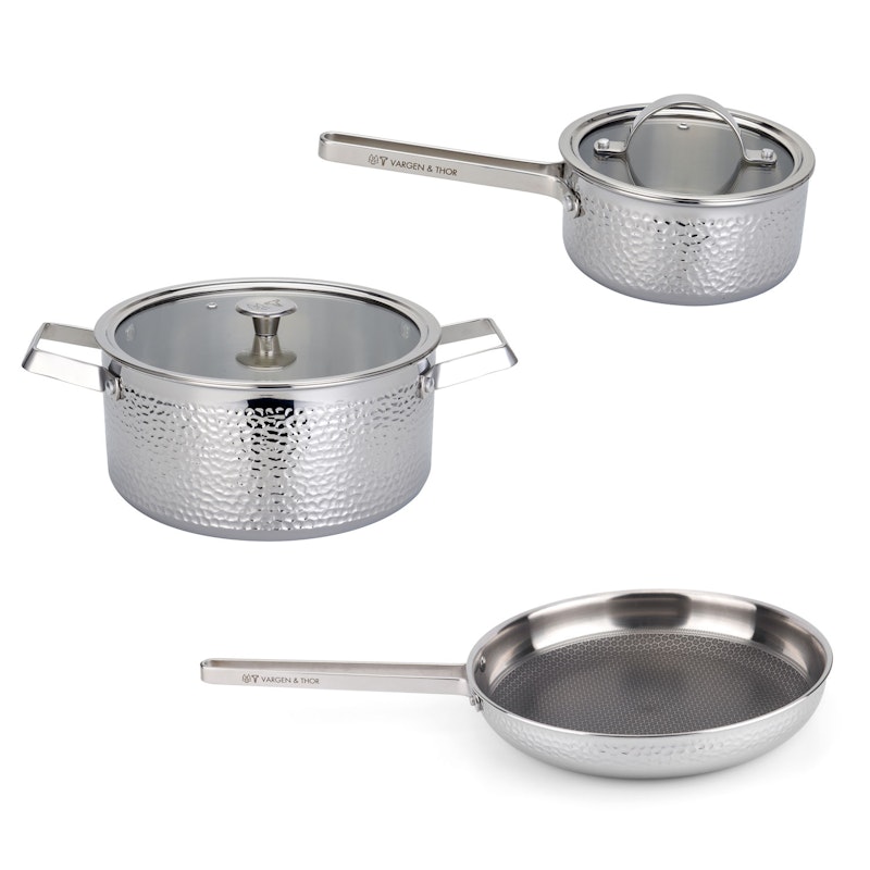 Kroma Kastrullset, 3 Delar