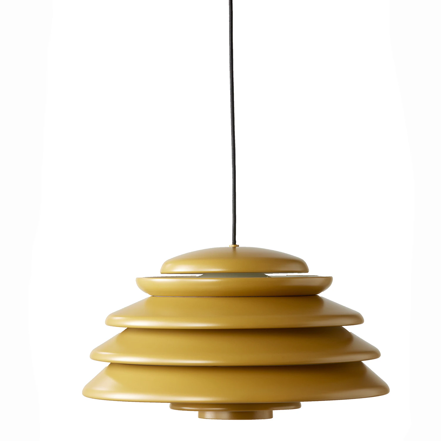 Verpan Hive Pendel - Pendellampor Aluminium Gul