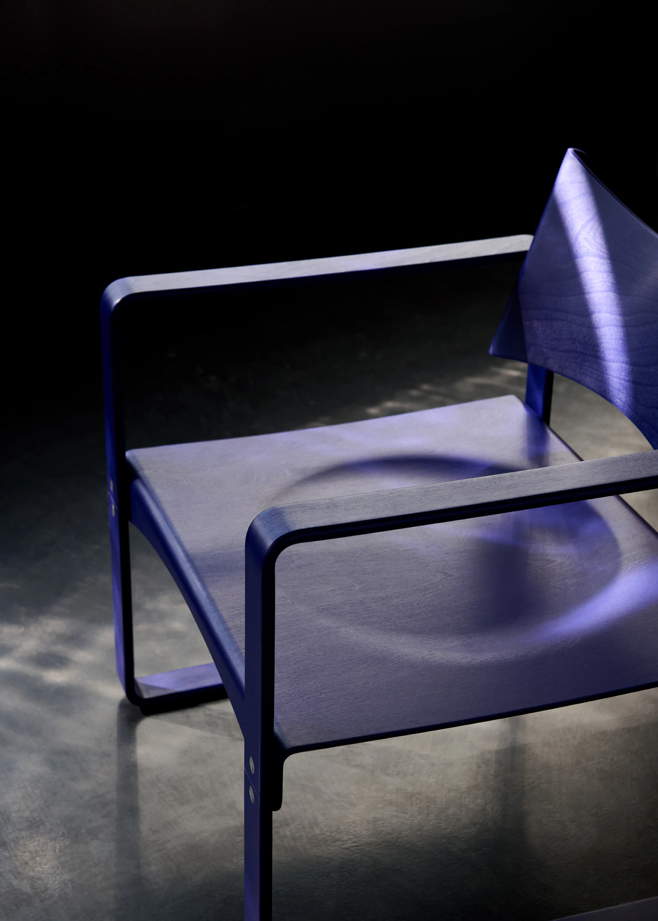 Verpan Series 270 F Fåtölj, klein blue från Verpan, bild 5