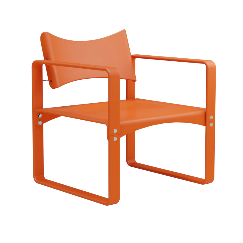 Series 270 F Fåtölj, Orange Red