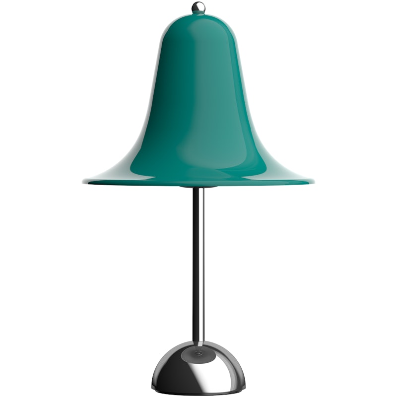 Pantop Bordslampa Ø23, Krom / Dark Teal