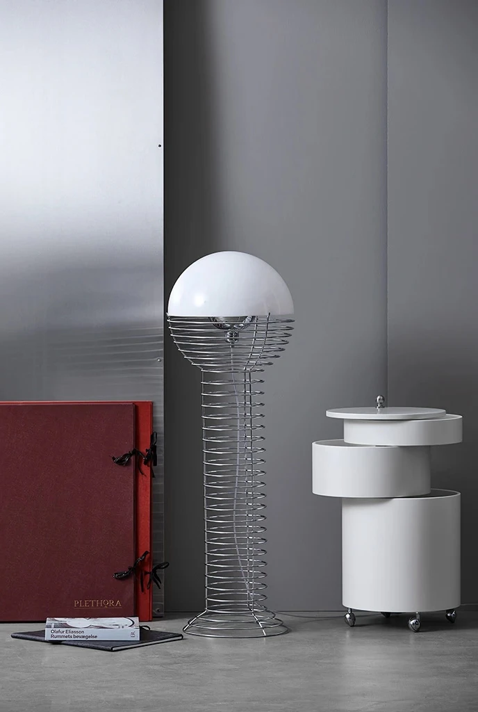 Verpan Wire Golvlampa 120 Cm, vit från Verpan, bild 4