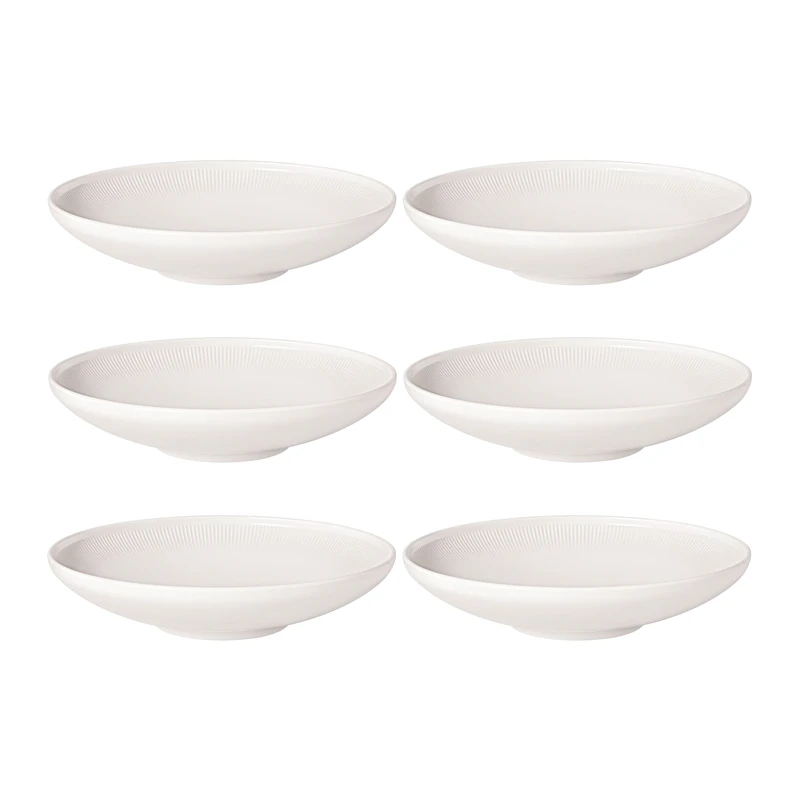 Afina Sopptallrik 25 cm 6-pack