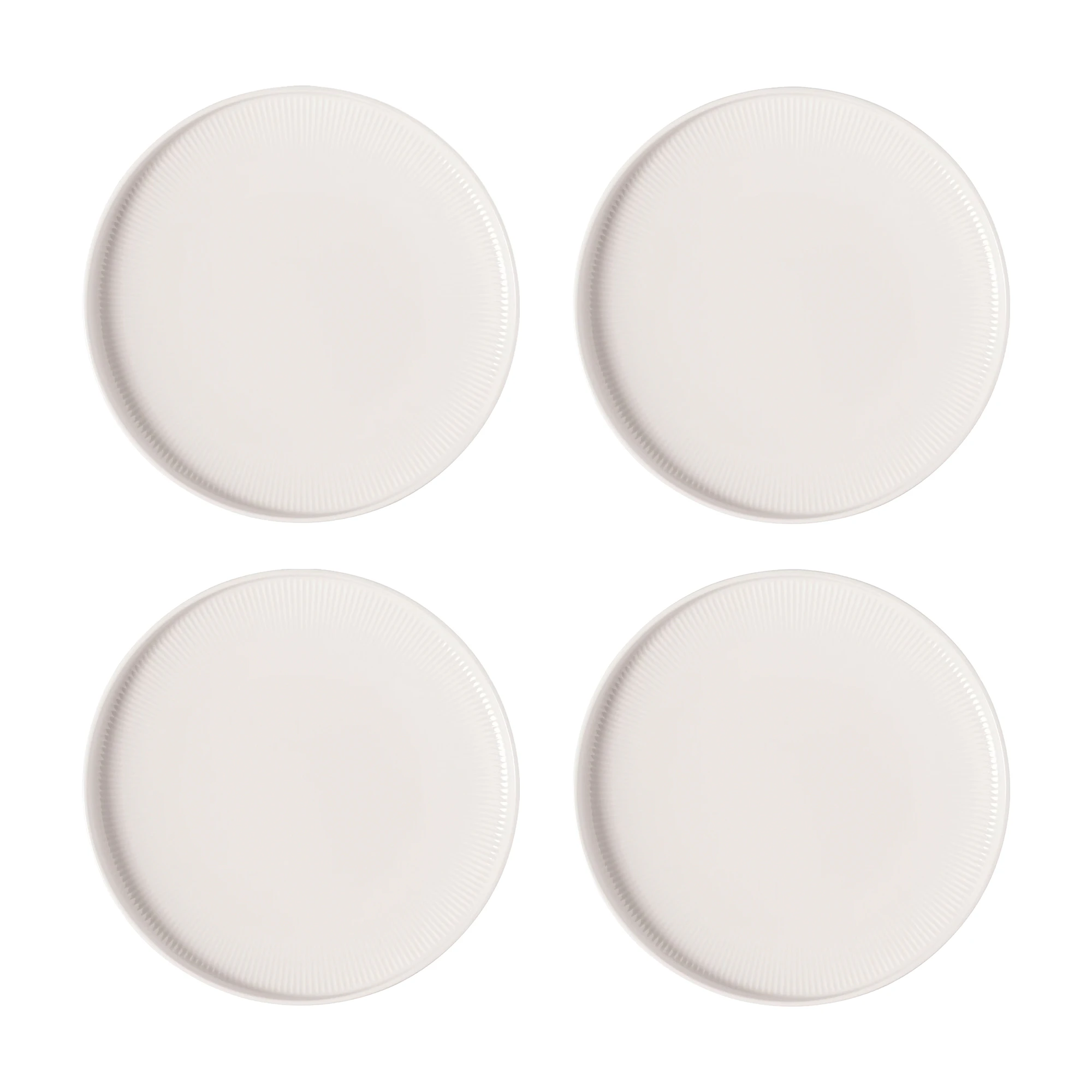 Villeroy & Boch Afina Assiett 17 Cm 4-pack - Assietter Porslin Vit