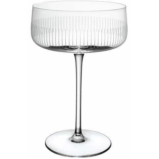 Villeroy & Boch Afina Champagnekupa 4-pack - Champagneglas Kristallglas Klar