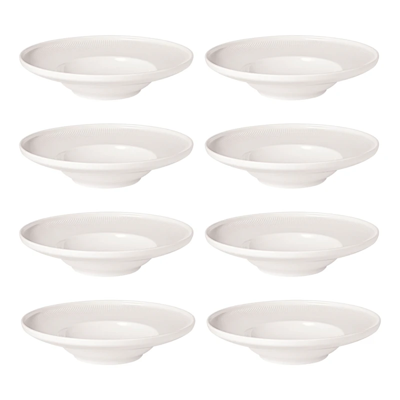 Afina Djup Tallrik 25 cm 8-pack