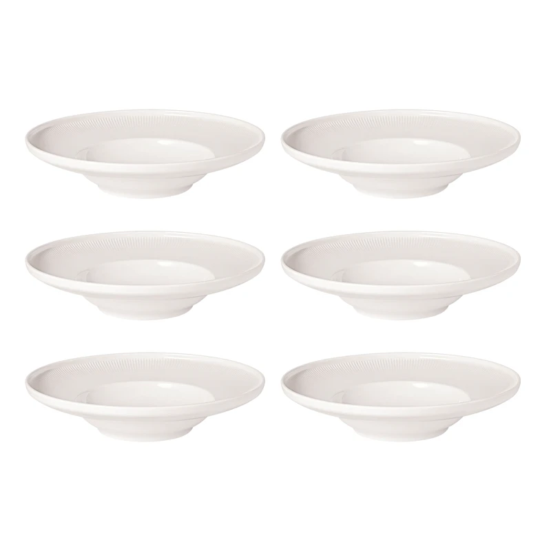 Afina Djup Tallrik 25 cm 6-pack