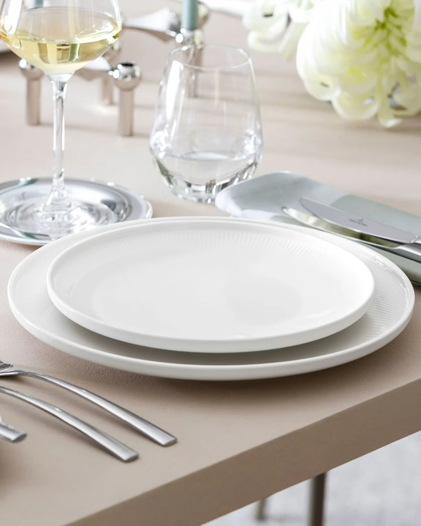 Villeroy & Boch Afina Tallrik 27 Cm, vit från Villeroy & Boch, bild 2