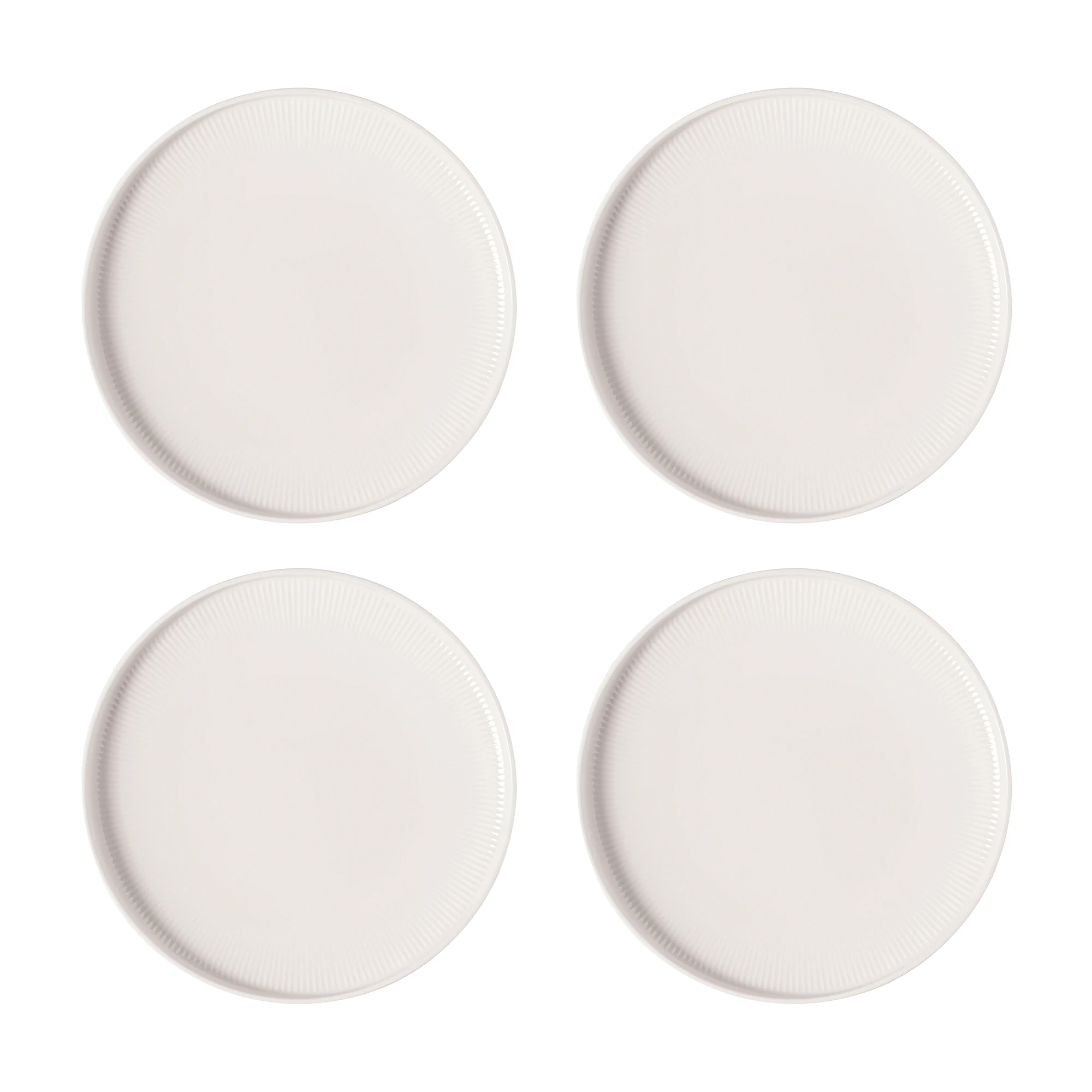 Villeroy & Boch Afina Tallrik 22 Cm 4-pack - Assietter Porslin Vit