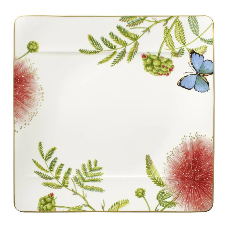 villeroy & boch amazonia middagstallrik 27 cm - benporslin vit