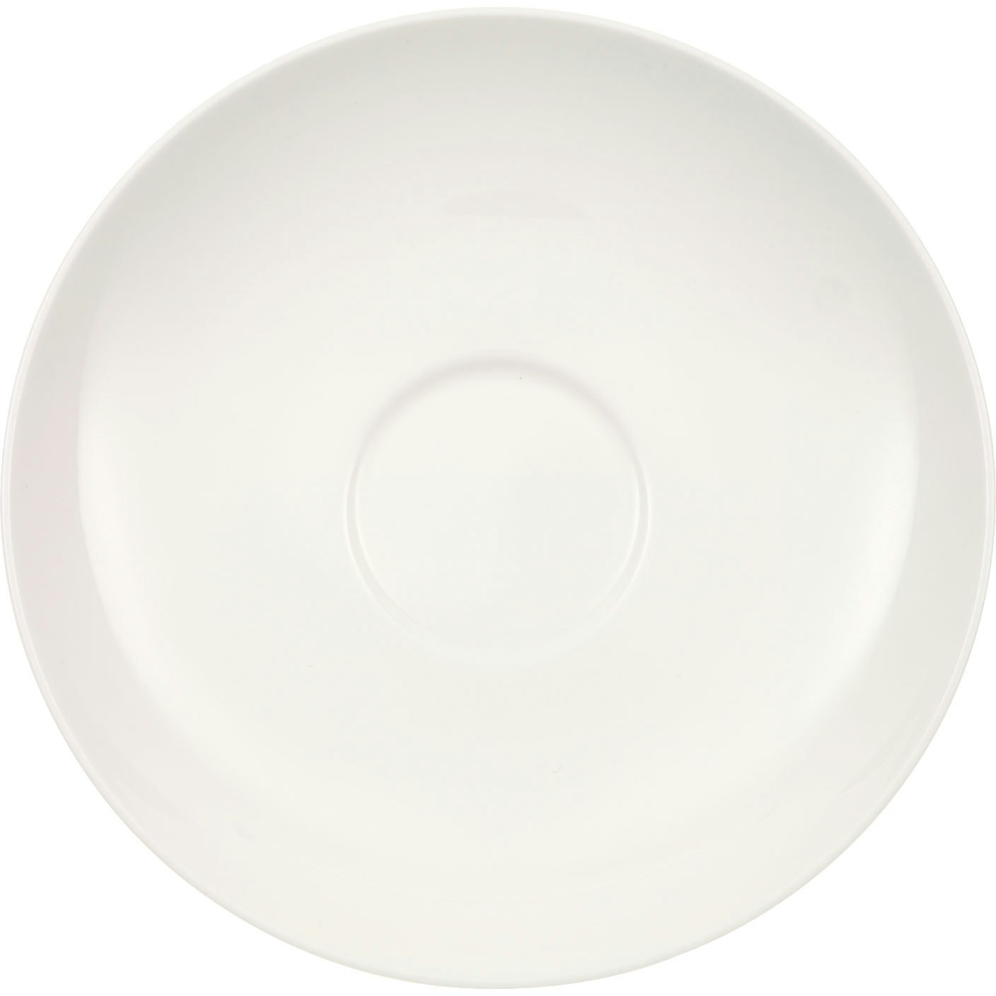 Villeroy & Boch Anmut Fat F&ouml;r Kaffekopp - Kaffefat & Tefat Benporslin Vit