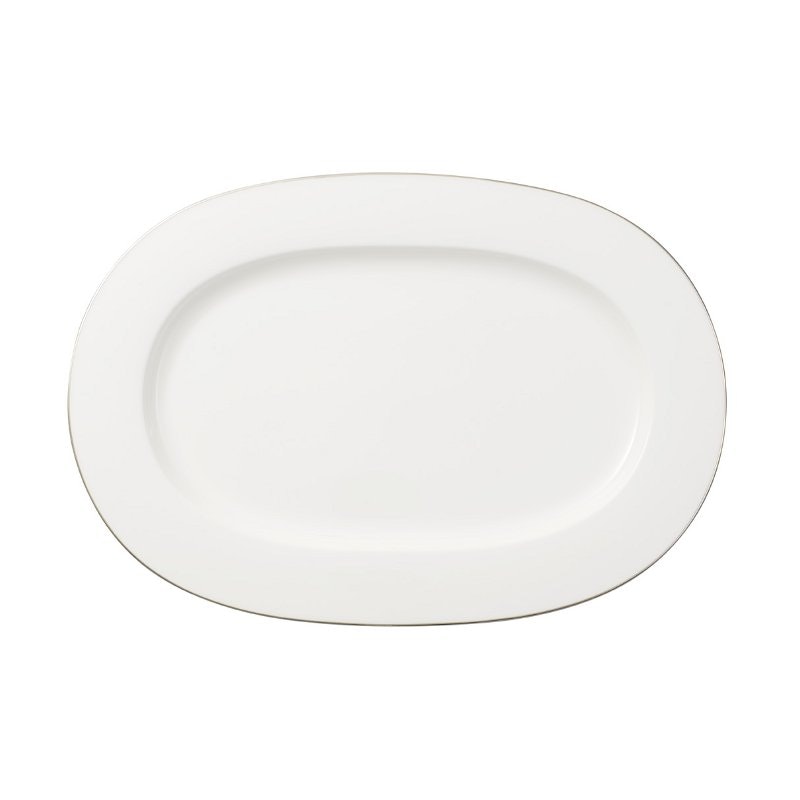 Anmut Platinum No.1 Oval Serveringsfat, 41 cm