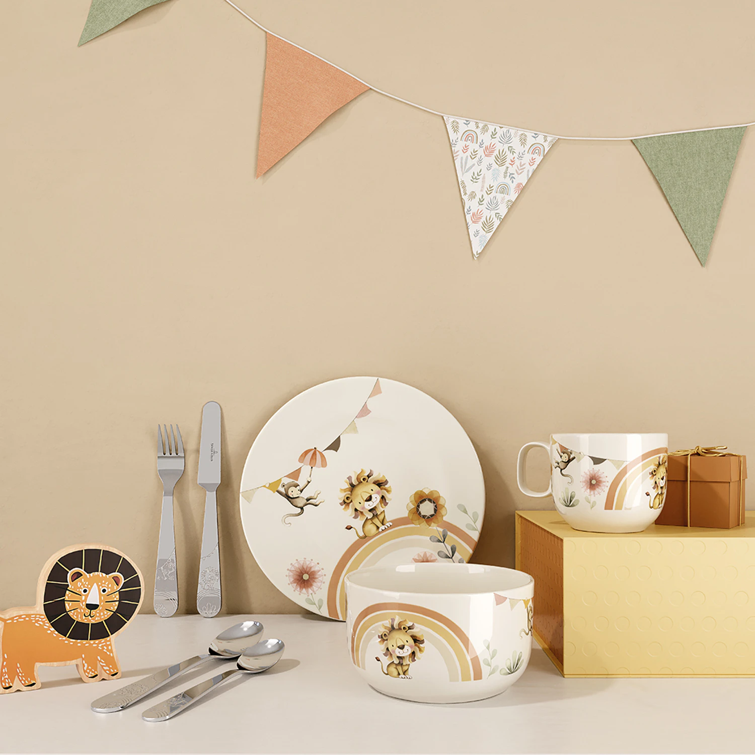 Villeroy & Boch Boho Kids Barn 7 Delar, beige från Villeroy & Boch, bild 3