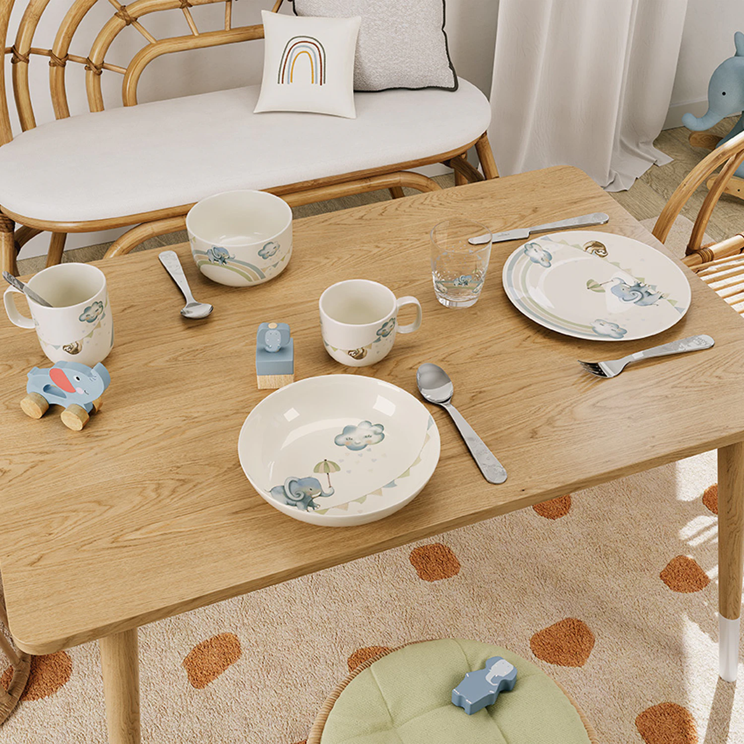 Villeroy & Boch Boho Kids Barnsopptallrik 18 Cm, blå från Villeroy & Boch, bild 2