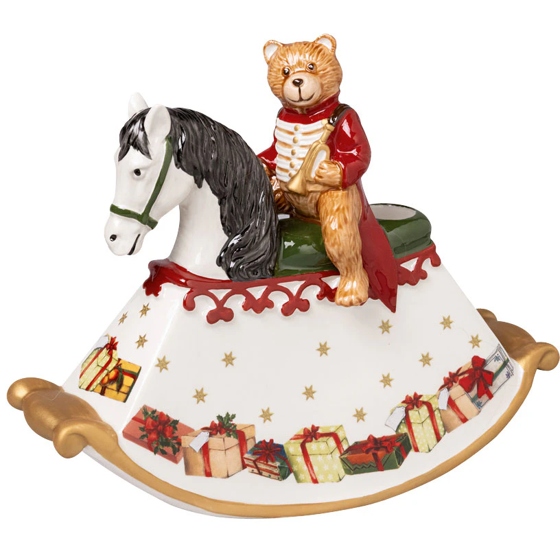Villeroy & Boch Christmas Toy's Gunghäst - Julpynt Porslin Multi