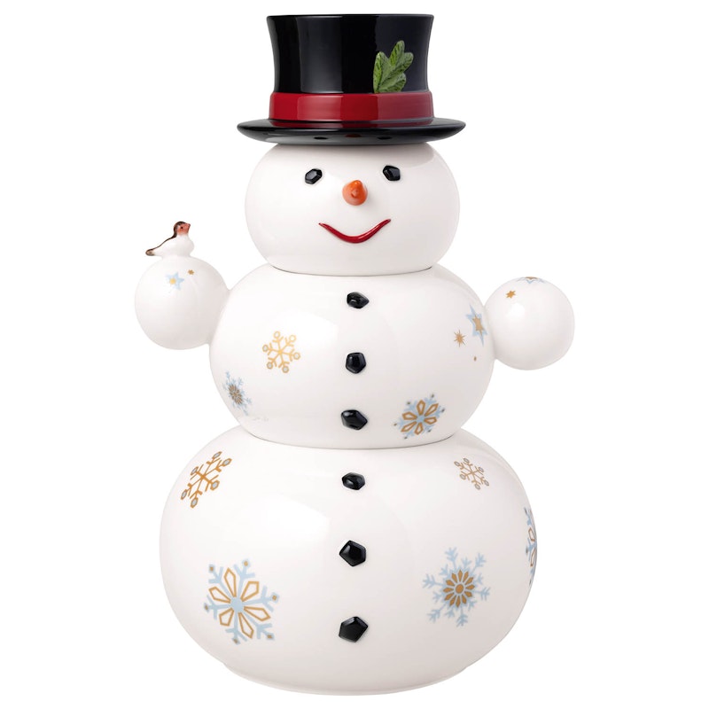 Christmas Toys Memory Snowman Burk, Vit