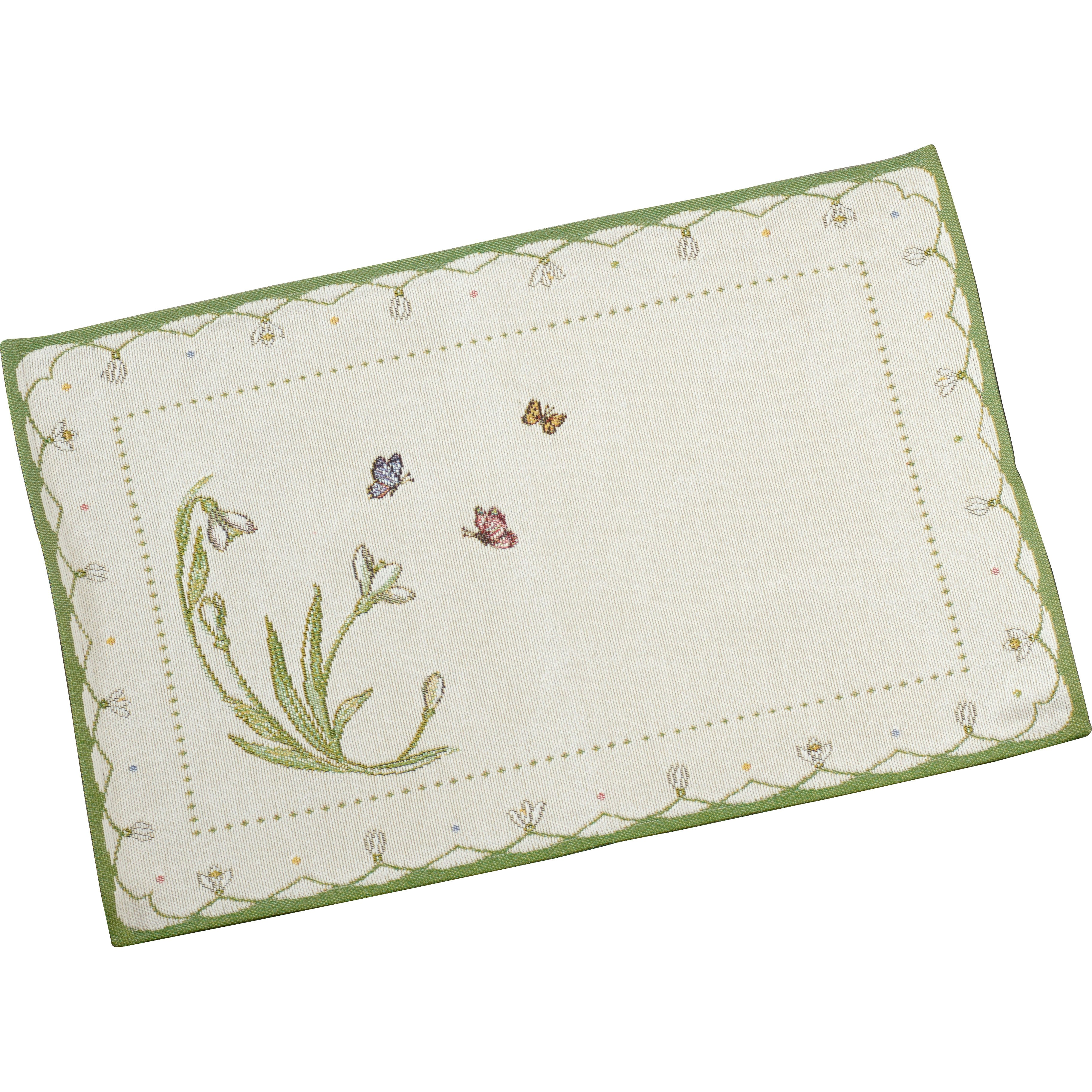 Villeroy & Boch Colourful Spring Bordstablett 32x48 Cm - Bordstabletter & Glasunderl&auml;gg Bomull Vit