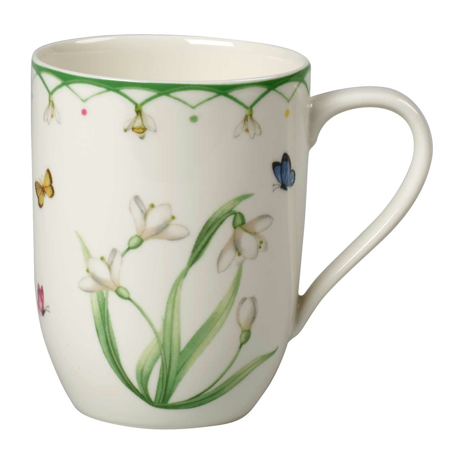Villeroy & Boch Colourful Spring Mugg 29 Cl - Kaffekoppar Porslin Vit