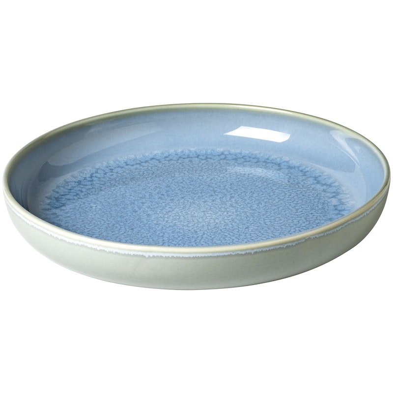 Crafted Blueberry Djup Tallrik Turkos, 21,5 cm