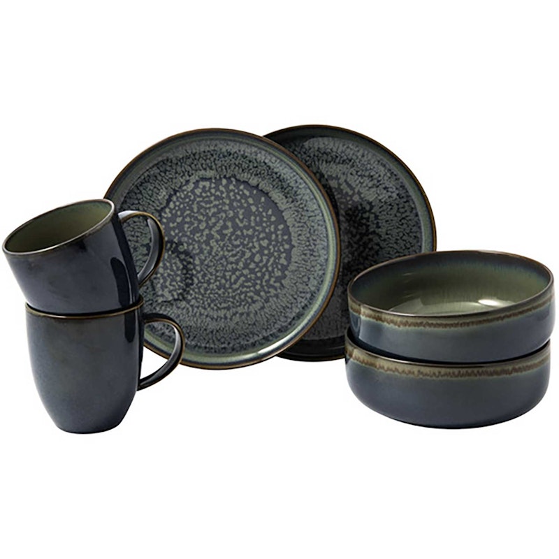 Crafted Breeze Frukostset 6 Delar