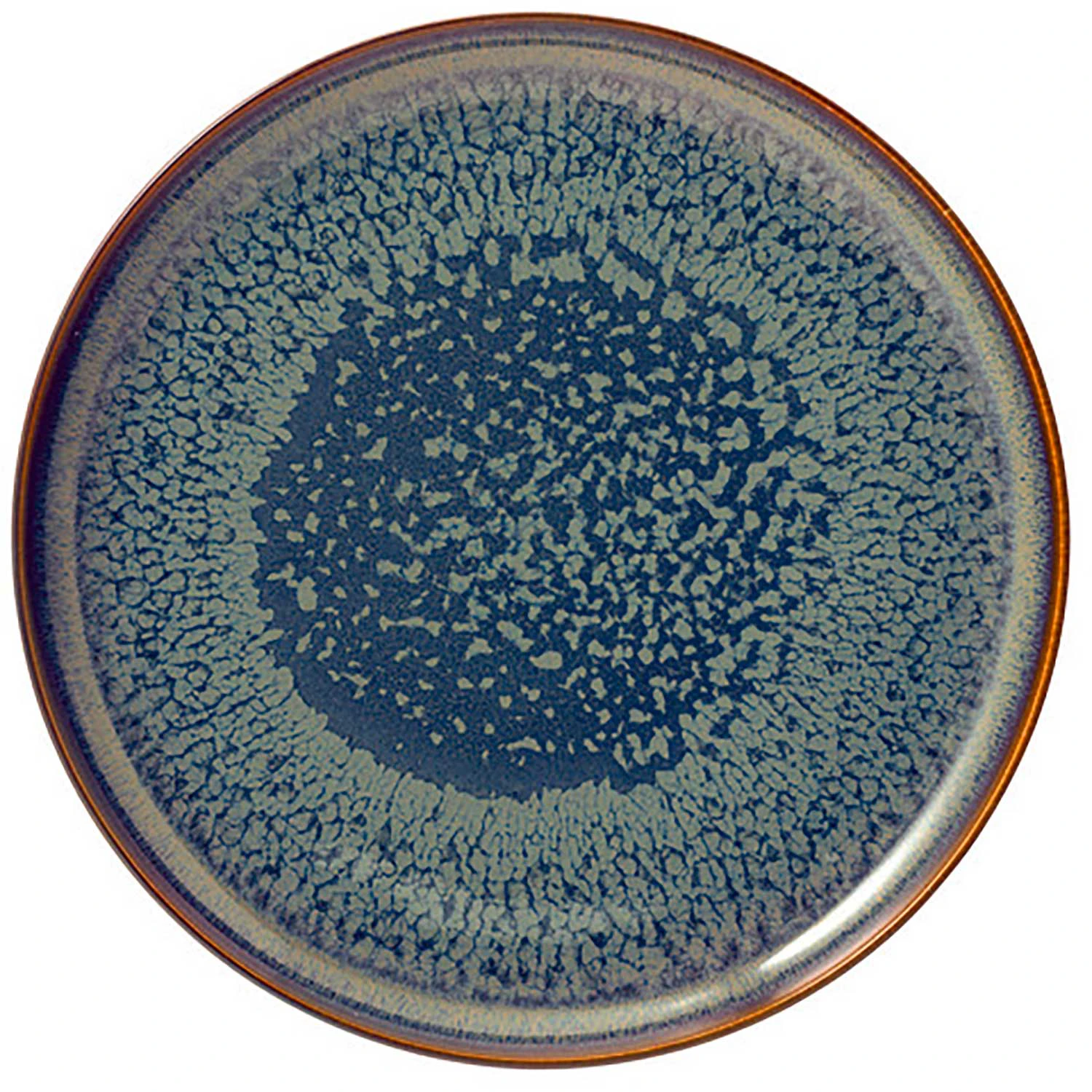 villeroy & boch crafted mattallrik 25 cm - porslin grön