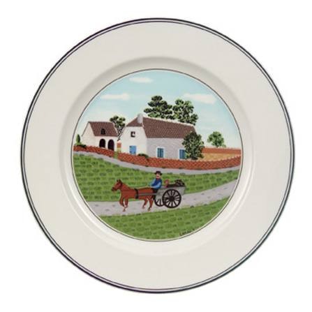 Villeroy & Boch Design Naif Salladstallrik Farmer 21 Cm - Assietter Porslin Vit