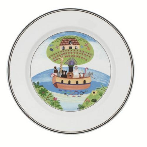 Villeroy & Boch Design Naif Salladstallrik Noah's Ark 21 Cm - Assietter Porslin Vit