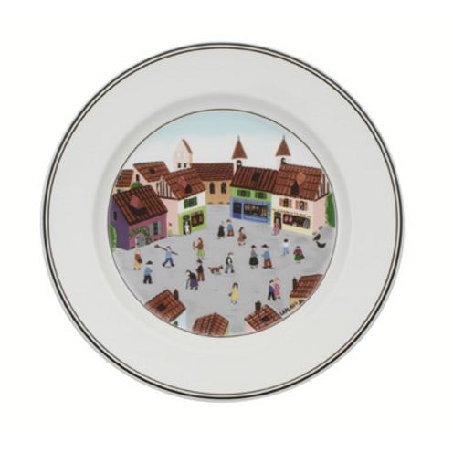 Villeroy & Boch Design Naif Salladstallrik Village 21 Cm - Assietter Porslin Vit