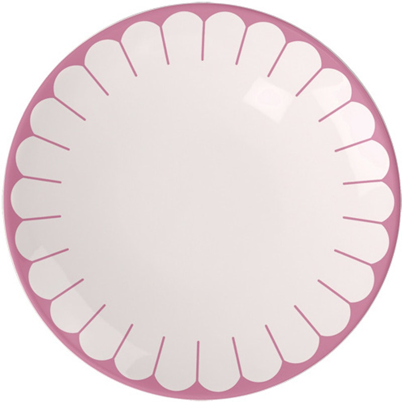 Fleur Assiett 21 cm, Cassis