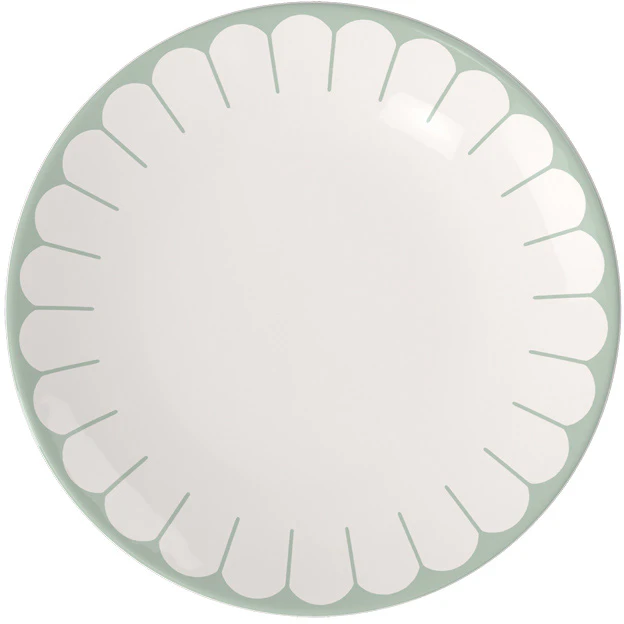 villeroy & boch fleur middagstallrik 26,5 cm - porslin vert