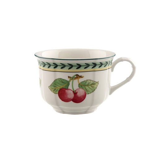 Villeroy & Boch French Garden Fleurence Frukostkopp 35 Cl - Kaffekoppar Porslin Vit