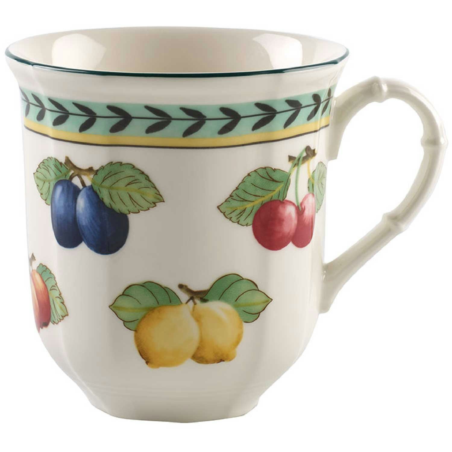 Villeroy & Boch French Garden Fleurence Jumbomugg 48 Cl - Kaffekoppar Porslin Vit