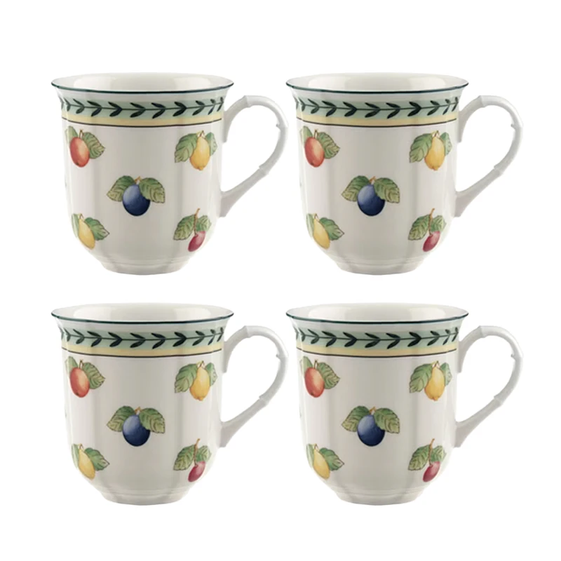 French Garden Fleurence Mugg 30 cl 4-pack