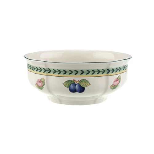 Villeroy & Boch French Garden Fleurence Salladssk&aring;l 21 Cm - Serveringssk&aring;lar Porslin Vit