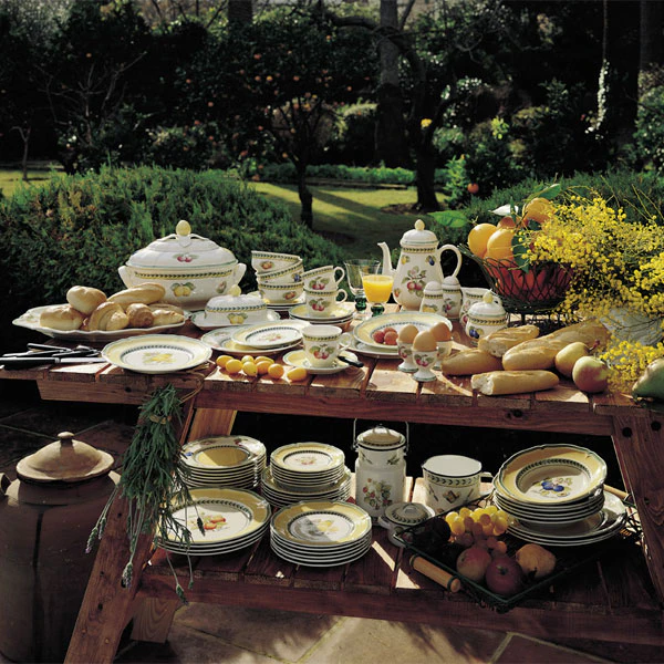 Villeroy & Boch French Garden Fleurence Salladsskål 21 Cm, vit från Villeroy & Boch, bild 2