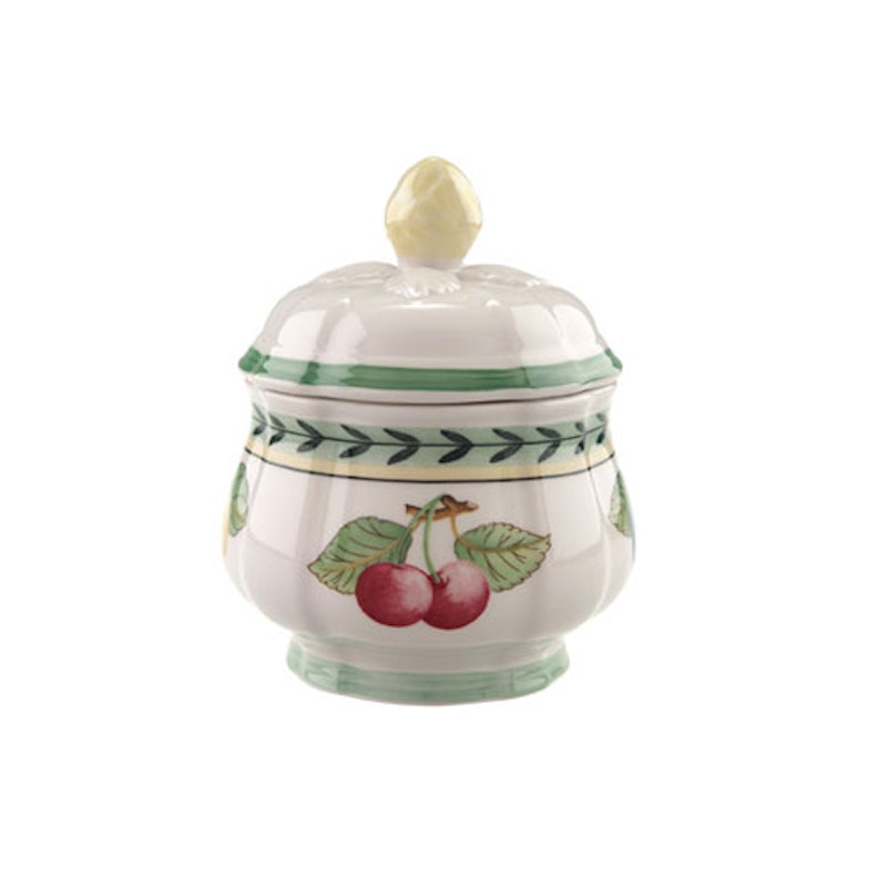 French Garden Fleurence Sockerskål & Lock, 20 cl