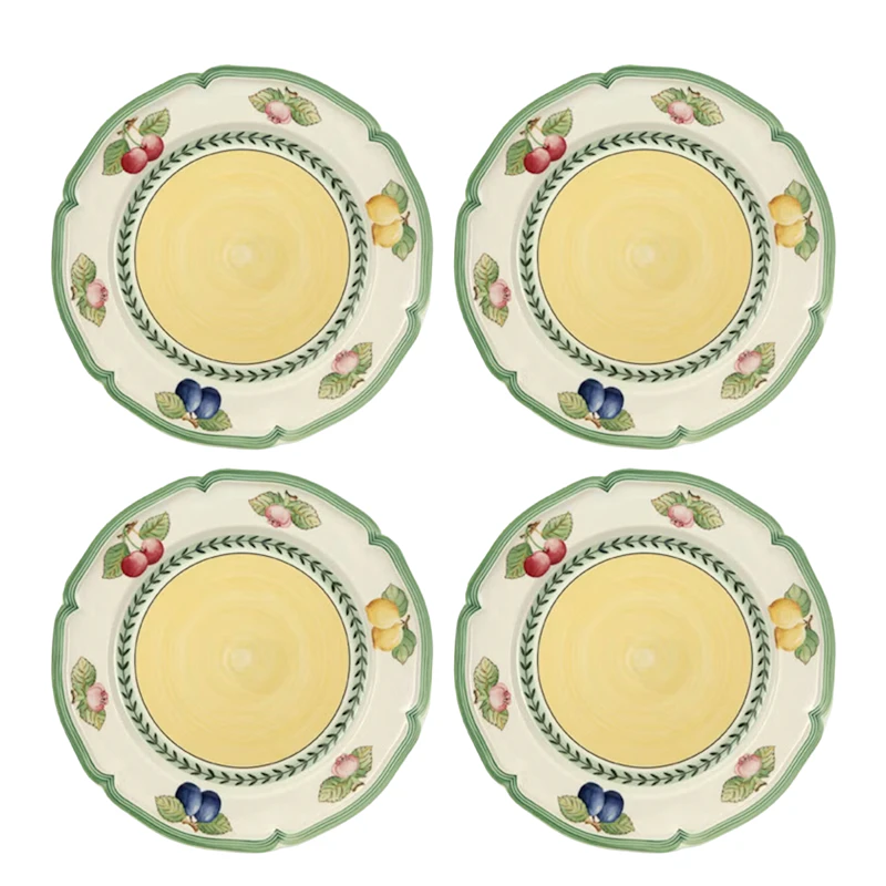 French Garden Fleurence Tallrik 26 cm 4-pack