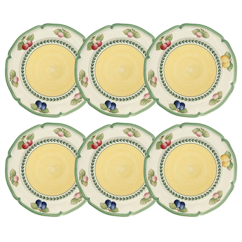 French Garden Fleurence Tallrik 26 cm 6-pack